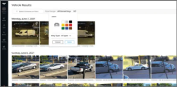 車両フィルター