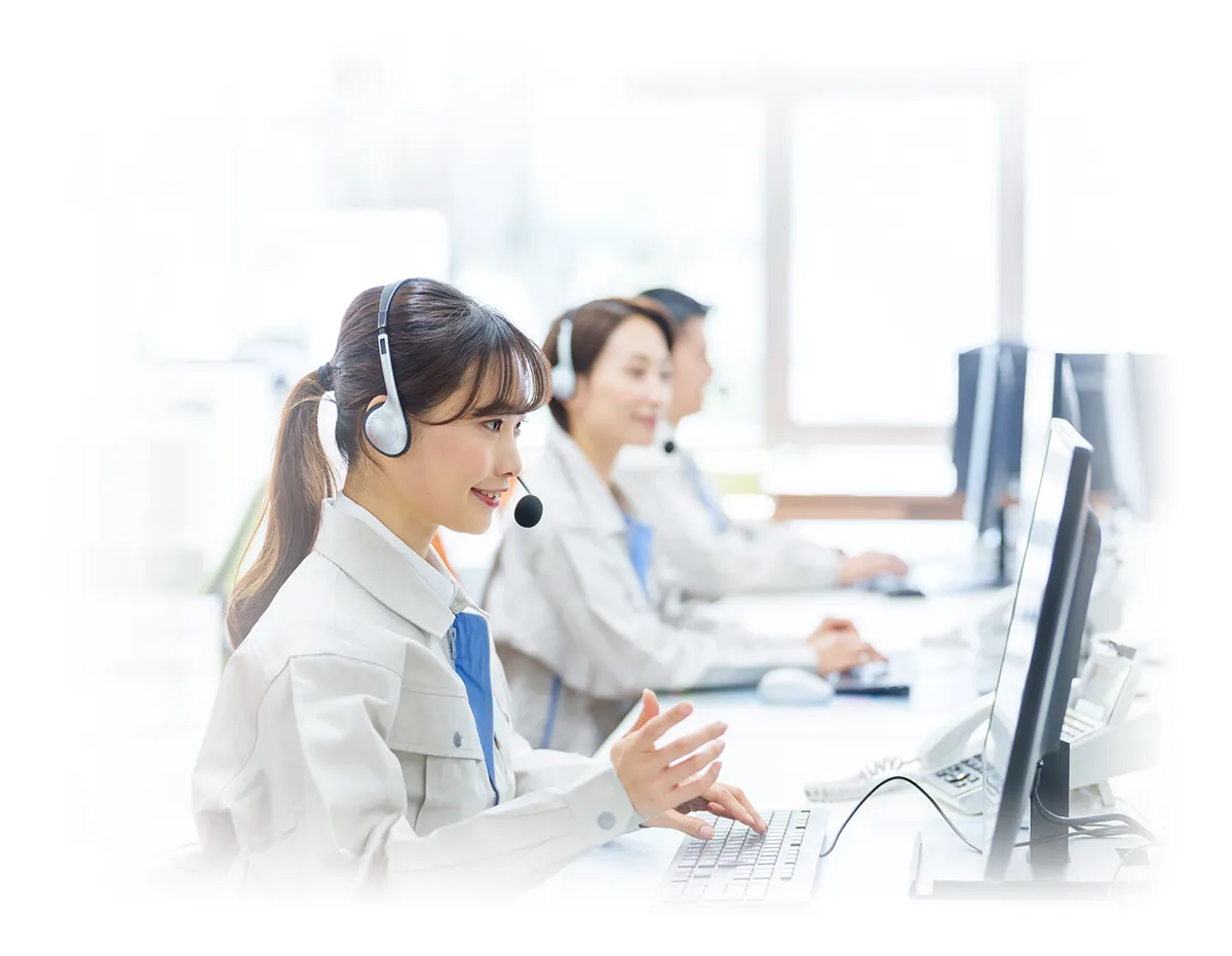 10年間の長期保証と24時間安心のサポート体制