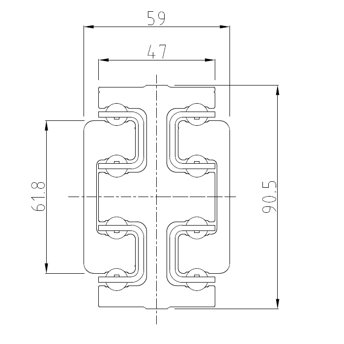 超重荷重 スライドレール 450シリーズ 機構部品 機能製品 高千穂交易株式会社